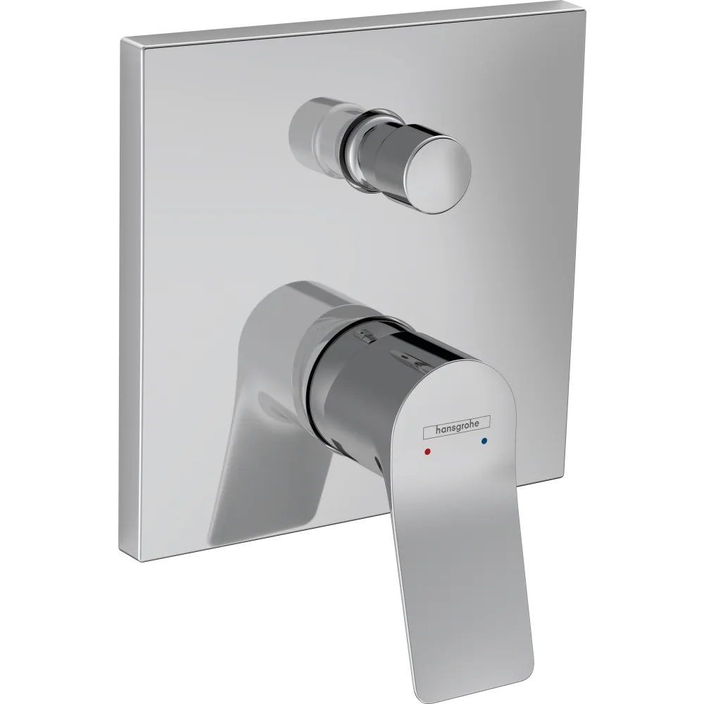 Внешняя часть смесителя для ванны Hansgrohe Vivenis скрытого монтажа, хром
