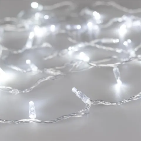 Светодиодная гирлянда Ardecoled ARD-STRING-CLASSIC-1000-CLEAR-100LED-PULSE White (230V, 7W)