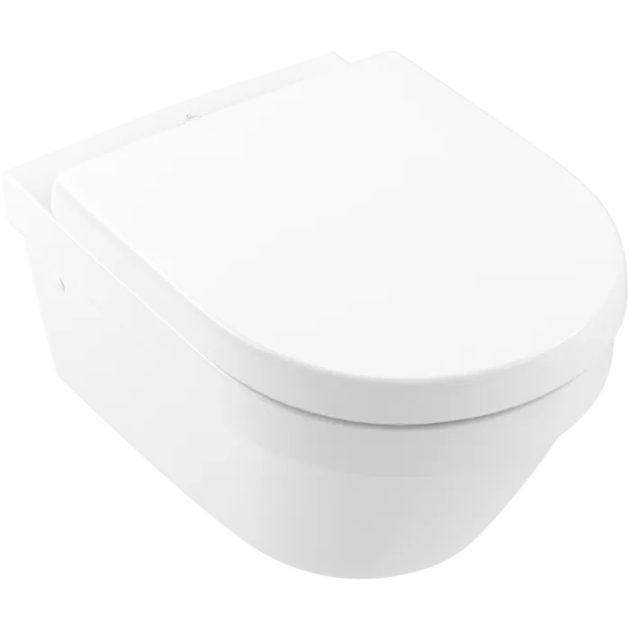 Унитаз подвесной с сиденьем Villeroy & Boch Architectura, с DirectFlush, альпийский белый